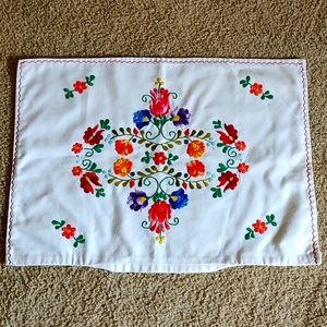 Decorative Embroidered Pillow cover